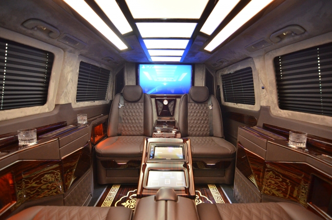 Araçları "yürüyen ofis" gibi dizayn ediyorlar